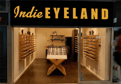 Új Optikai üzlet - Indie Eyeland Nagymező utca 36 - szemvizsgálat, optikai szemüveg, napszemüveg